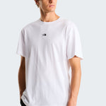 טישירט קצרה ESSENTIAL CENTRE LOGO - לבן North Face