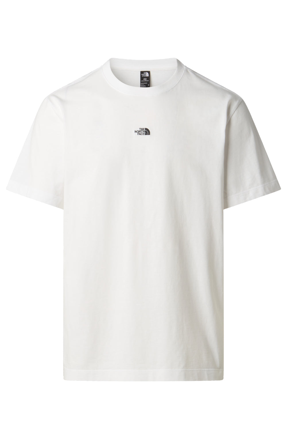 טישירט קצרה ESSENTIAL CENTRE LOGO - לבן North Face