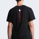 טישירט קצרה VERTICAL - שחור North Face