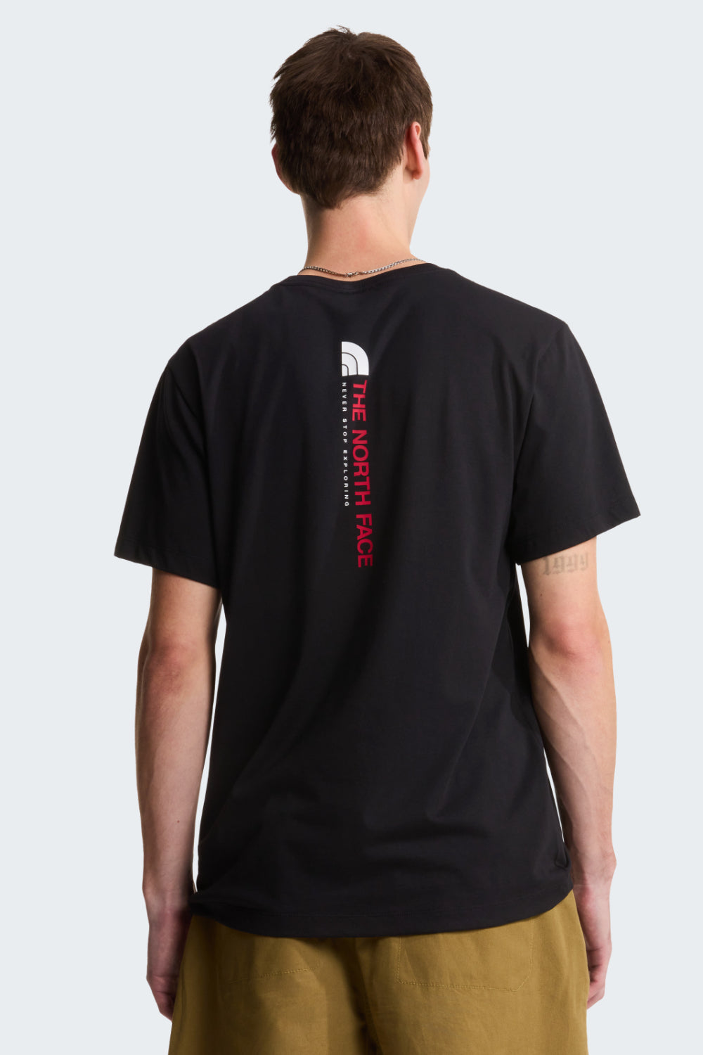 טישירט קצרה VERTICAL - שחור North Face