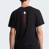 טישירט קצרה VERTICAL - שחור North Face